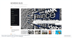 Desktop Screenshot of newbons.wordpress.com