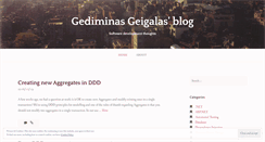 Desktop Screenshot of gedgei.wordpress.com