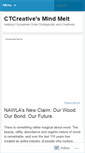 Mobile Screenshot of ctcreative.wordpress.com