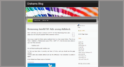 Desktop Screenshot of grahamb.wordpress.com