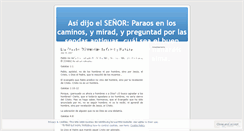 Desktop Screenshot of elcaminoantiguo.wordpress.com