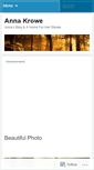 Mobile Screenshot of annakrowe.wordpress.com