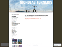 Tablet Screenshot of nicholasforneris.wordpress.com