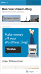 Mobile Screenshot of buerknerdamm.wordpress.com