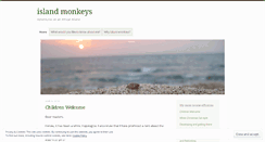 Desktop Screenshot of islandmonkeys.wordpress.com