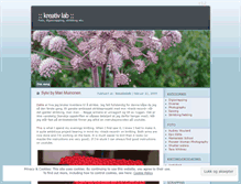 Tablet Screenshot of kreativlab.wordpress.com