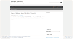Desktop Screenshot of mazworx.wordpress.com