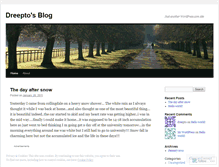 Tablet Screenshot of dreepto.wordpress.com