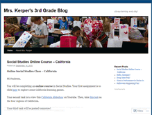 Tablet Screenshot of mrskerper.wordpress.com