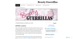 Desktop Screenshot of beautyguerrillas.wordpress.com