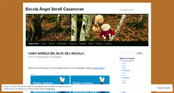 Desktop Screenshot of escoladesort.wordpress.com