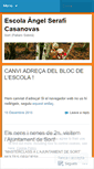 Mobile Screenshot of escoladesort.wordpress.com