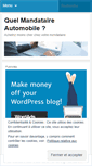 Mobile Screenshot of mandataire.wordpress.com