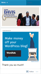 Mobile Screenshot of davisforstaterep.wordpress.com