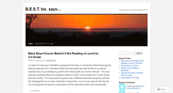 Desktop Screenshot of bestincsays.wordpress.com