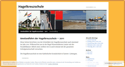 Desktop Screenshot of hagelkreuzschule.wordpress.com