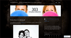Desktop Screenshot of 303studiobooth.wordpress.com