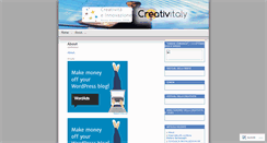 Desktop Screenshot of creativitaly.wordpress.com