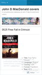 Mobile Screenshot of johndmacdonaldcovers.wordpress.com