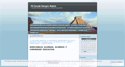 Desktop Screenshot of generalisimomorelos.wordpress.com