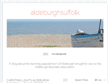 Tablet Screenshot of aldeburghsuffolk.wordpress.com
