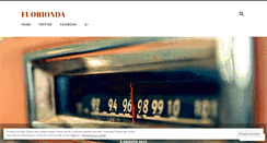 Desktop Screenshot of fuorionda.wordpress.com
