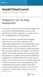 Mobile Screenshot of healthtimecrunch.wordpress.com
