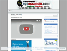 Tablet Screenshot of egoassassin.wordpress.com