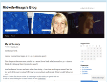 Tablet Screenshot of midwifemeags.wordpress.com