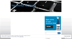 Desktop Screenshot of inkstainedkeyboard.wordpress.com