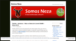 Desktop Screenshot of nezafc.wordpress.com