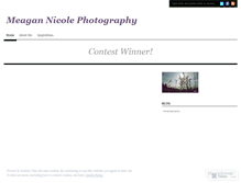 Tablet Screenshot of meagannicole.wordpress.com