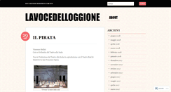 Desktop Screenshot of lavocedelloggione.wordpress.com