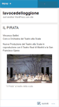Mobile Screenshot of lavocedelloggione.wordpress.com