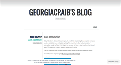 Desktop Screenshot of georgiacraib.wordpress.com