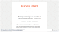 Desktop Screenshot of panmella.wordpress.com