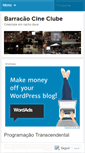 Mobile Screenshot of cinebarracao.wordpress.com