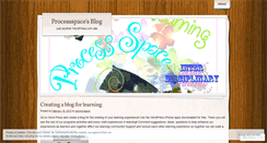 Desktop Screenshot of processspace.wordpress.com