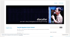 Desktop Screenshot of diarydiar.wordpress.com