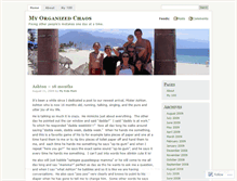 Tablet Screenshot of myorganizedchaos.wordpress.com