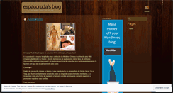 Desktop Screenshot of espacoruda.wordpress.com