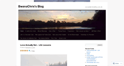 Desktop Screenshot of bwanachris.wordpress.com