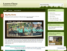 Tablet Screenshot of laurenmsea.wordpress.com