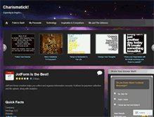 Tablet Screenshot of charismatick.wordpress.com