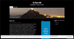 Desktop Screenshot of elfaro86.wordpress.com