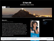 Tablet Screenshot of elfaro86.wordpress.com