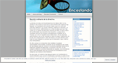 Desktop Screenshot of encestando.wordpress.com