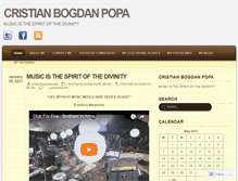 Tablet Screenshot of cristianbogdanpopa.wordpress.com