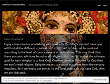 Tablet Screenshot of bhakticonsciousness.wordpress.com