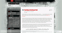 Desktop Screenshot of febiharyadi.wordpress.com